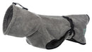 23575 Bathrobe for dogs, terry cloth, XL: 70 cm, grey