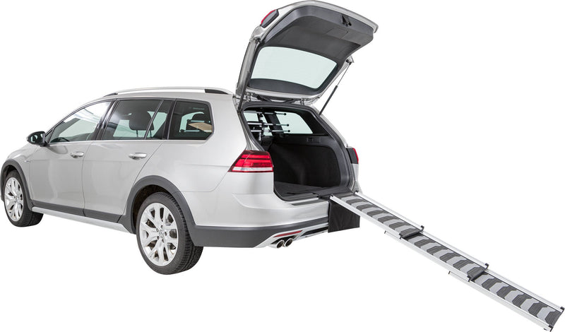 39479 Ramp, 3-fold telescopic, 40 x 78-175 cm, 6.8 kg, black/grey