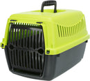 39803 Capri XXS transport box, XS: 26 x 25 x 39 cm, anthracite/green