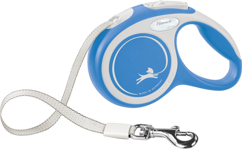 213302 flexi New COMFORT, tape leash, XS: 3 m, blue