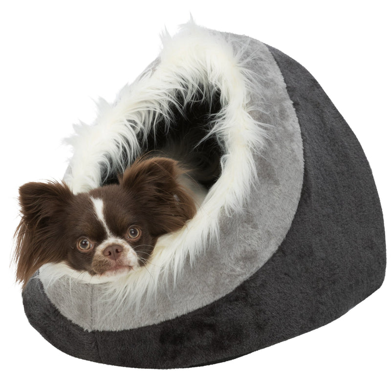 36304 Minou cuddly cave, 35 x26 x41 cm, dark grey/light grey