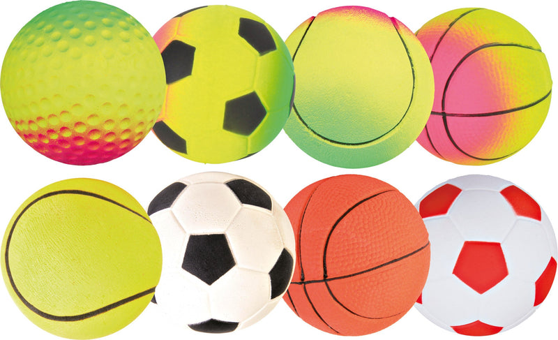 34603 Neon ball, foam rubber,  4.5 cm, sorted