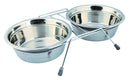 25233 Eat on Feet bowl set, anti-rattle, 2 x 1.5 l/diam. 21 cm