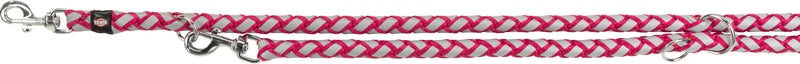 135911 Cavo Reflect adjustable leash, L-XL: 2.00 m/ 18 mm, fuchsia