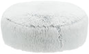 38017 Harvey cushion, round, 100 cm, white-black
