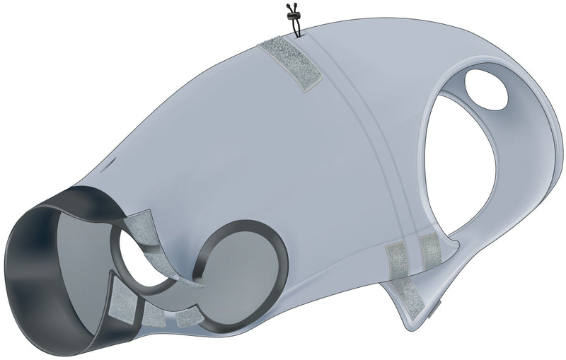 19539 Protective body, XL: 70 cm, grey