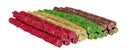 2609 Chewing rolls, mixed, 12 cm/diam. 9-10 mm, 50 pcs.