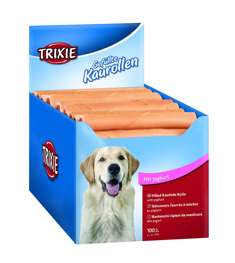 2767 Chewing rolls with yoghurt filling, 12 cm, 22 g