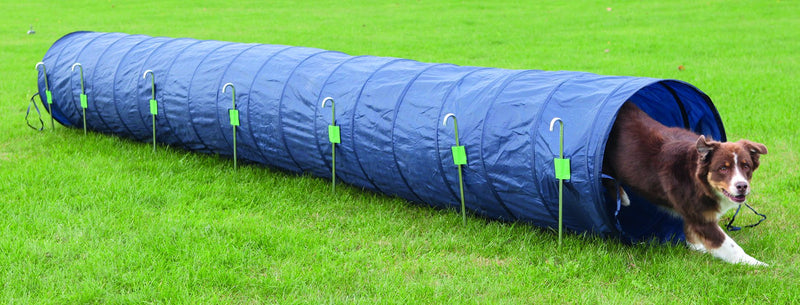 3211 Dog Activity Agility basic tunnel, diam. 60 cm/5 m, blue