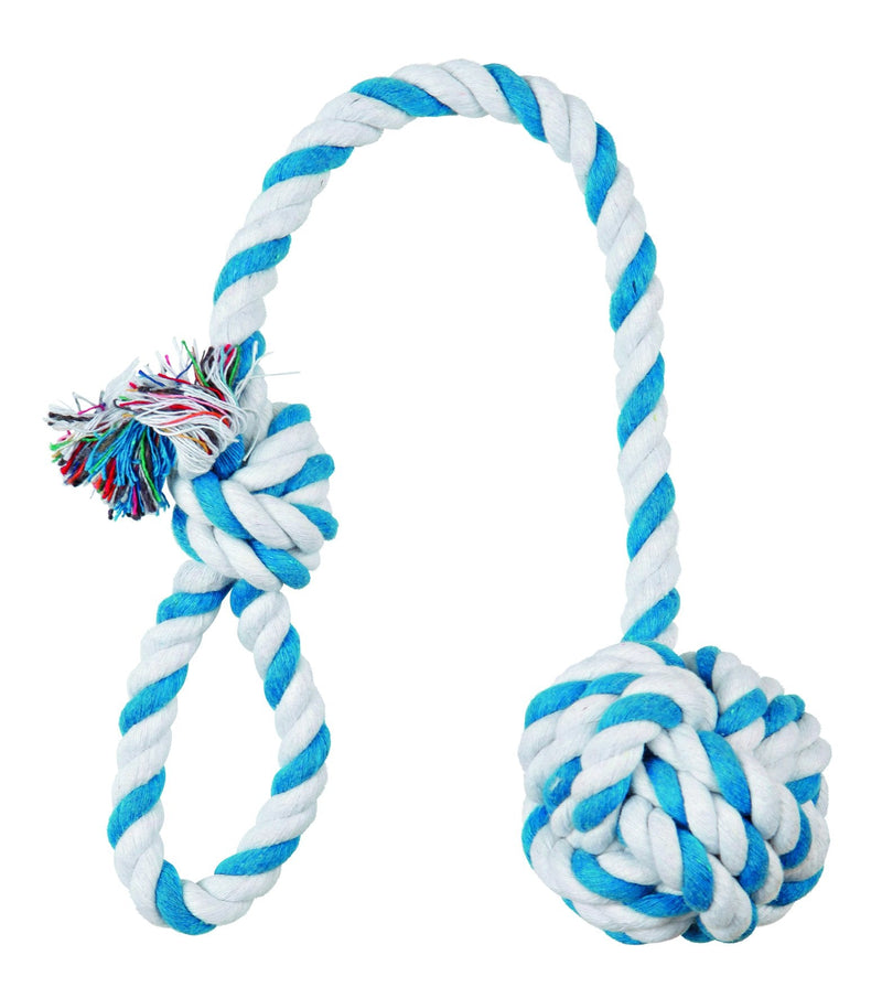 3269 Playing rope with woven-in ball, diam. 7 cm/50 cm