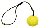 32820 Sporting ball on strap, natural rubber, diam. 6 cm/35 cm