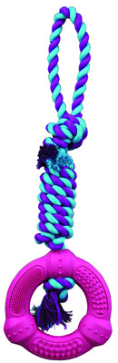 33191 Ring on a rope, natural rubber, diam. 12 cm/41 cm