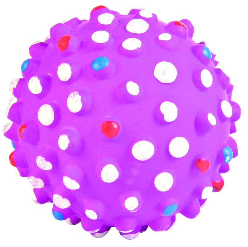 3461 18 neon hedgehog balls, foam rubber, diam. 7 cm