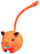 3462 17 animal toy balls, latex, diam. 6 cm