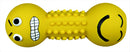 35251 Smiley dumbbell, latex, 19 cm