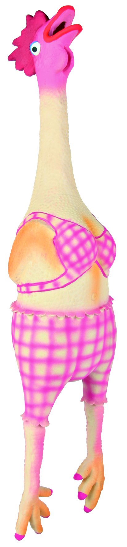 35495 Hen, original animal sound, latex, 48 cm