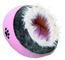36301 Minou cuddly cave, 35 x 26 x 41 cm, pink/grey