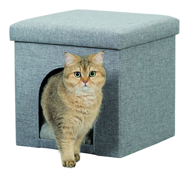 36314 Alois cuddly cave, 38 x 40 x 38 cm, grey