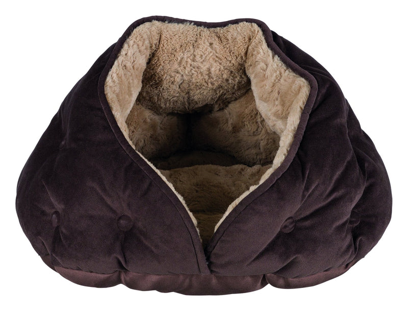 36356 Malu cuddly cave, 47 x 27 x 41 cm, brown/light brown
