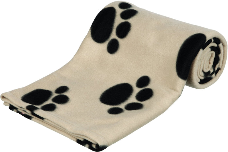 37181 Barney fleece blanket, 150 x 100 cm, beige