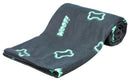 37185 Barney fleece blanket, 150 x 100 cm, taupe