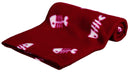 37193 Beany fleece blanket, 100 x 70 cm, bordeaux