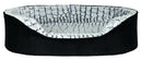37253 Lino vital bed, 110 x 92 cm, black/grey