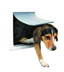 3878 2-Way dog flap, S-M: 30 x 36 cm, white