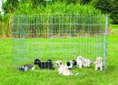 3954 natura puppy run, galvanized, diam. 154 x 91 cm