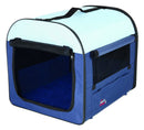 39702 Mobile Kennel, XS-S: 40 x 40 x 55 cm, dark blue/light blue