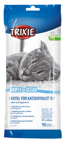 4043 Simple'n'Clean Bags for litter trays, M: up to 37 x 48 cm, 10 pcs.
