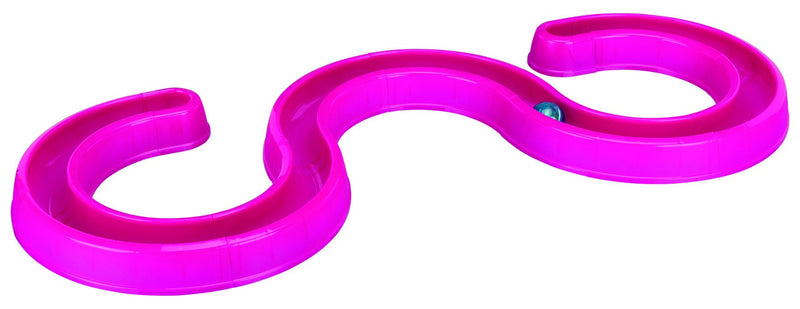 41413 Cat Toy Flashing Ball Race, 65 x 31 cm, pink