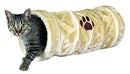 42981 Playing tunnel, plush, diam. 22 x 60 cm, beige