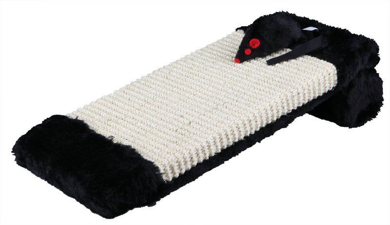 4303 Scratching board on a roll, 15 x 35 cm, natural/black