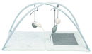 43114 Junior scratching mat with toys on string, 60 x 33 x 42 cm, grey/light grey