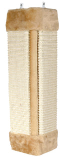 43191 Scratching board for corners, 23 x 49 cm, natural/beige