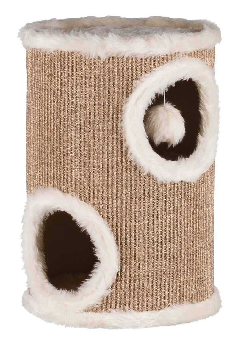 4331 Edoardo Cat Tower, 50 cm, taupe/cream
