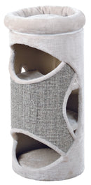 43376 Gracia Cat Tower, 85 cm, light grey/mottled grey