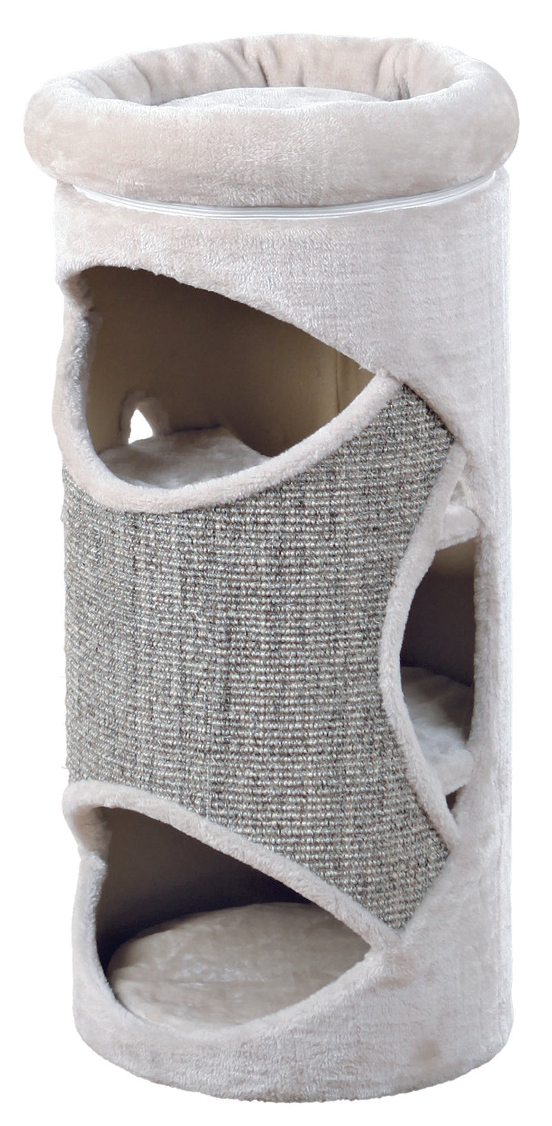 43376 Gracia Cat Tower, 85 cm, light grey/mottled grey