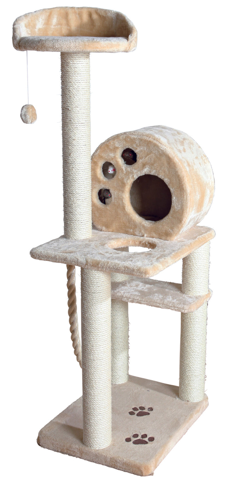 43731 Salamanca scratching post, 138 cm, beige