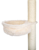 43921 Cuddly bag for scratching post, metal frame, diam. 38 cm, cream