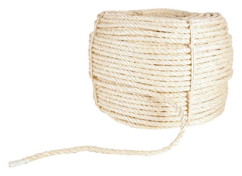 4402 Natural sisal rope, diam. 10 mm/approx. 220 m