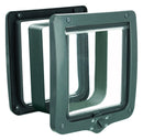 44242 4-Way cat flap, with tunnel, XL: 24 x 28 cm, grey
