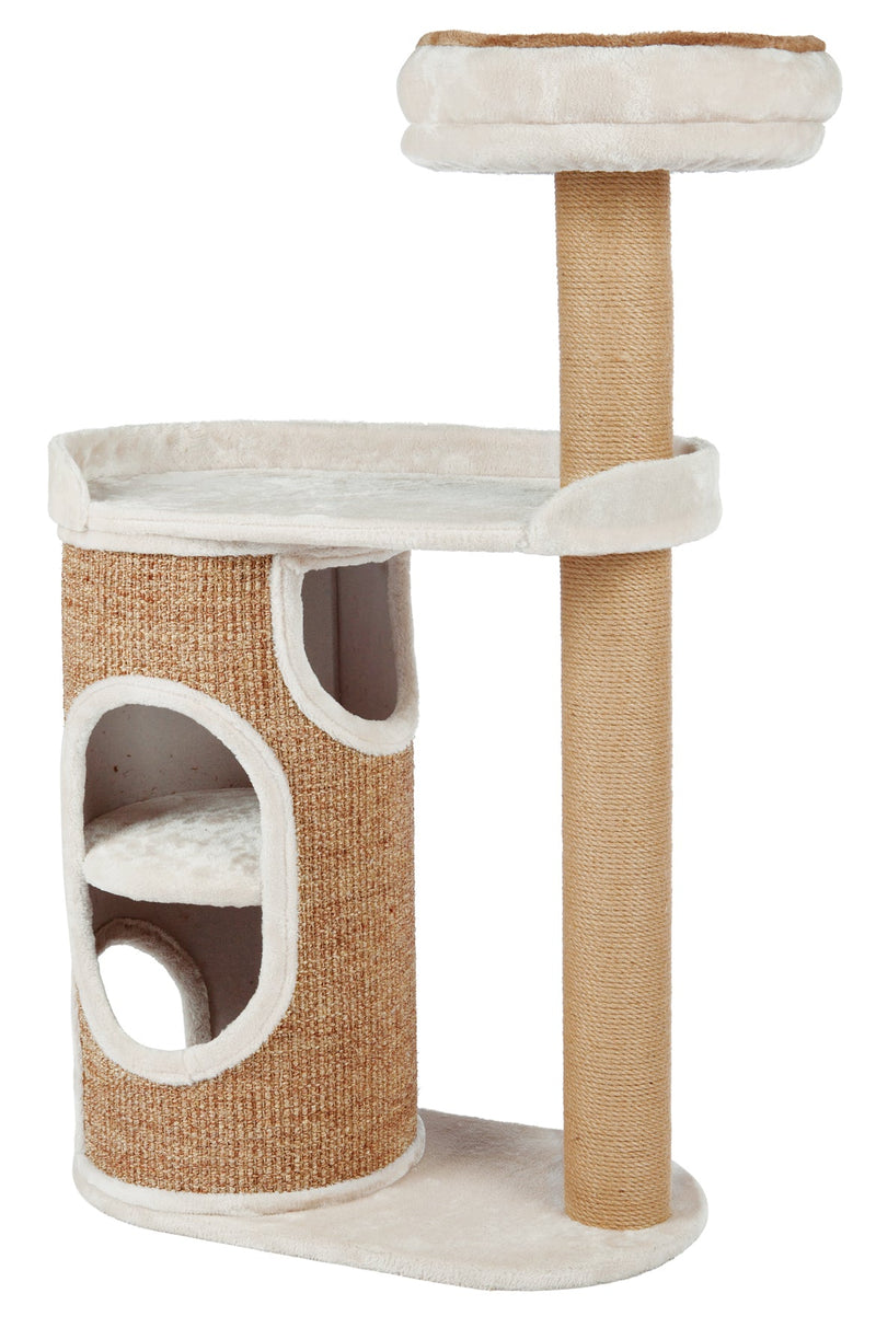 44416 Falco scratching post, 117 cm, light grey/brown