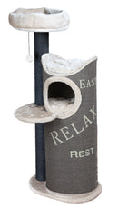 44425 Juana scratching post, 134 cm, grey/cream