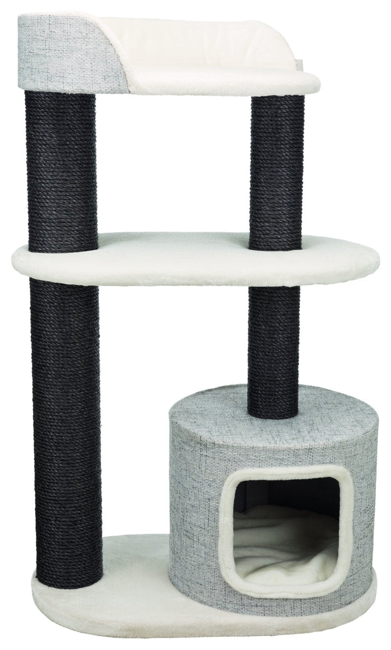 44444 Cara scratching post XXL, 128 cm, white/grey