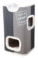 44957 Jorge Cat Tower, 78 cm, anthracite/light grey/grey