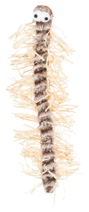 45596 Centipede, plush/raffia, 33 cm
