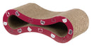 48002 Mimi scratching wave, 48 x 16 x 22 cm, wine red