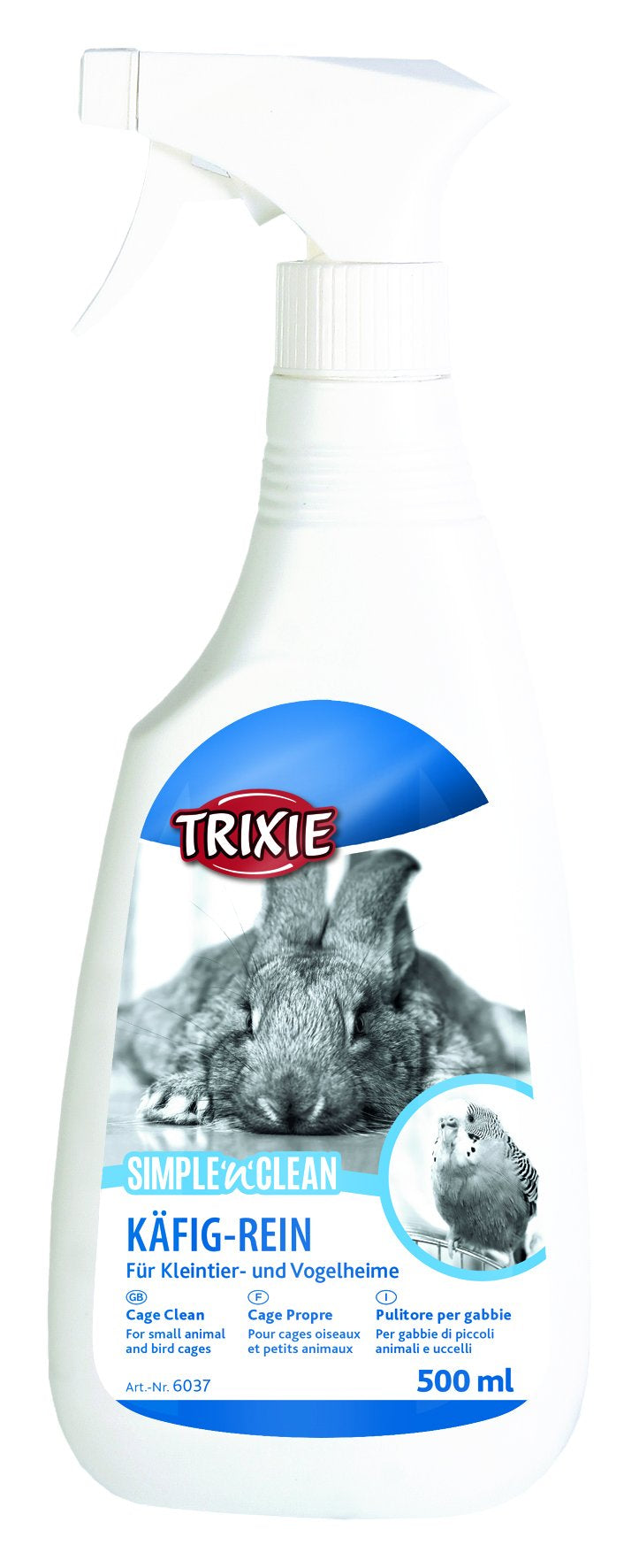 6037 Simple'n'Clean Cage clean, 500 ml